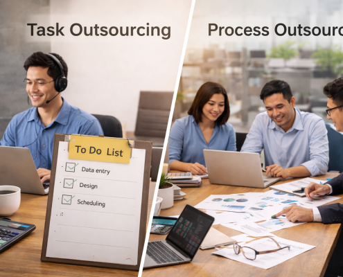 Process Outsourcing vs. Task Outsourcing
